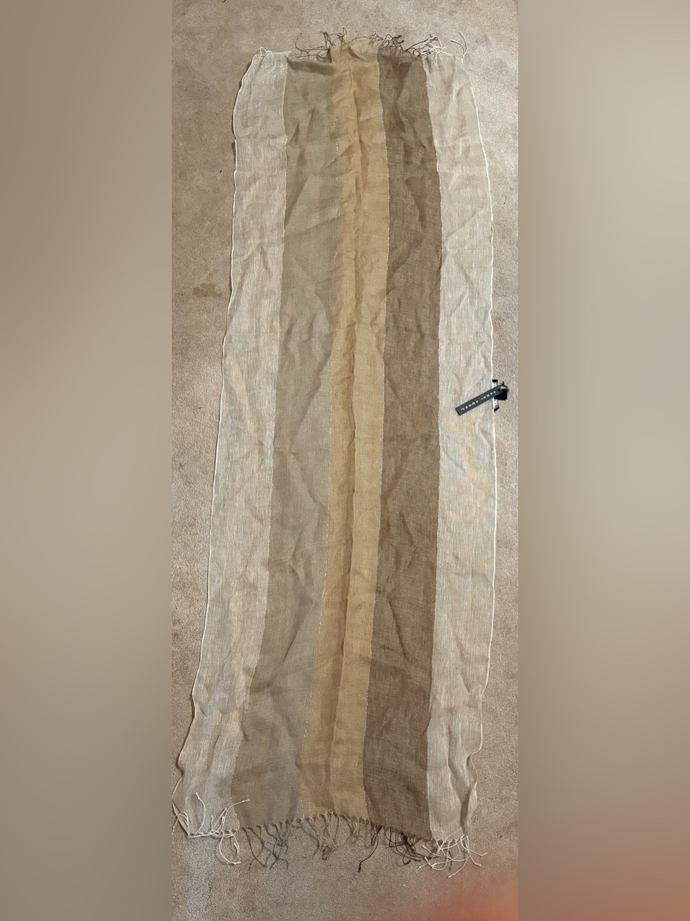 NWT YANSI FUGEL WOMEN LINEN SCARF